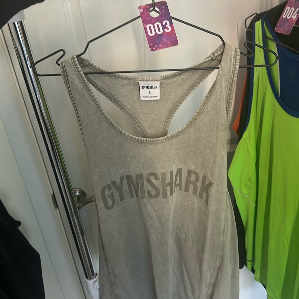 Gymshark  men’s razor back by gym shark size L